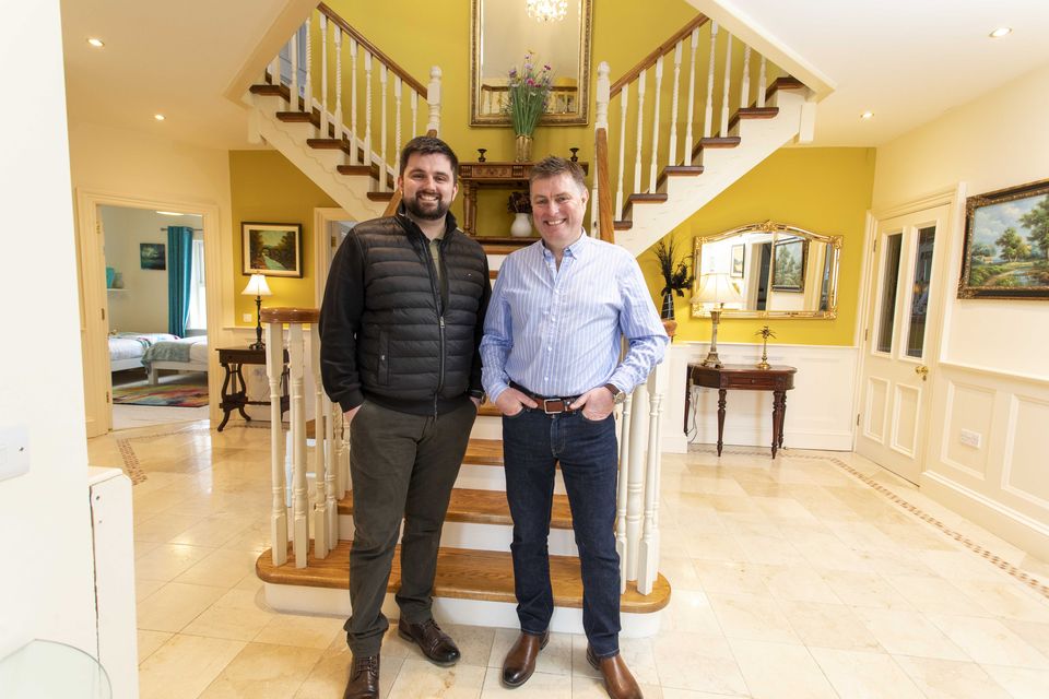 Fionán and Pete O'Connor pictured at Glasmor Country House, Ballyfinnane, Firies, Co Kerry